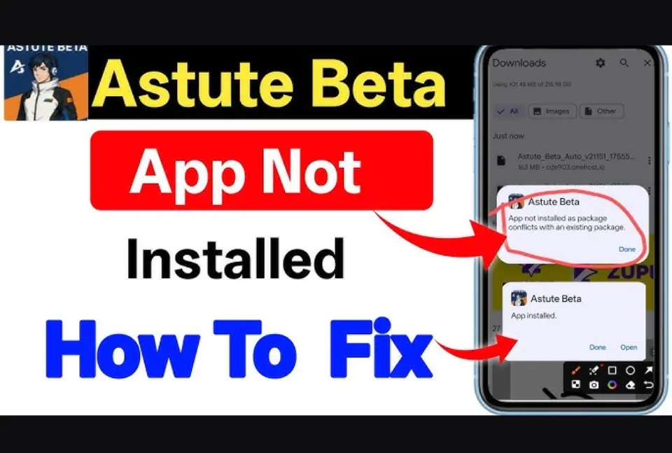 Astute Beta App Installation Problem Solution Easy Fix Guide 1 Installation Problem Solution